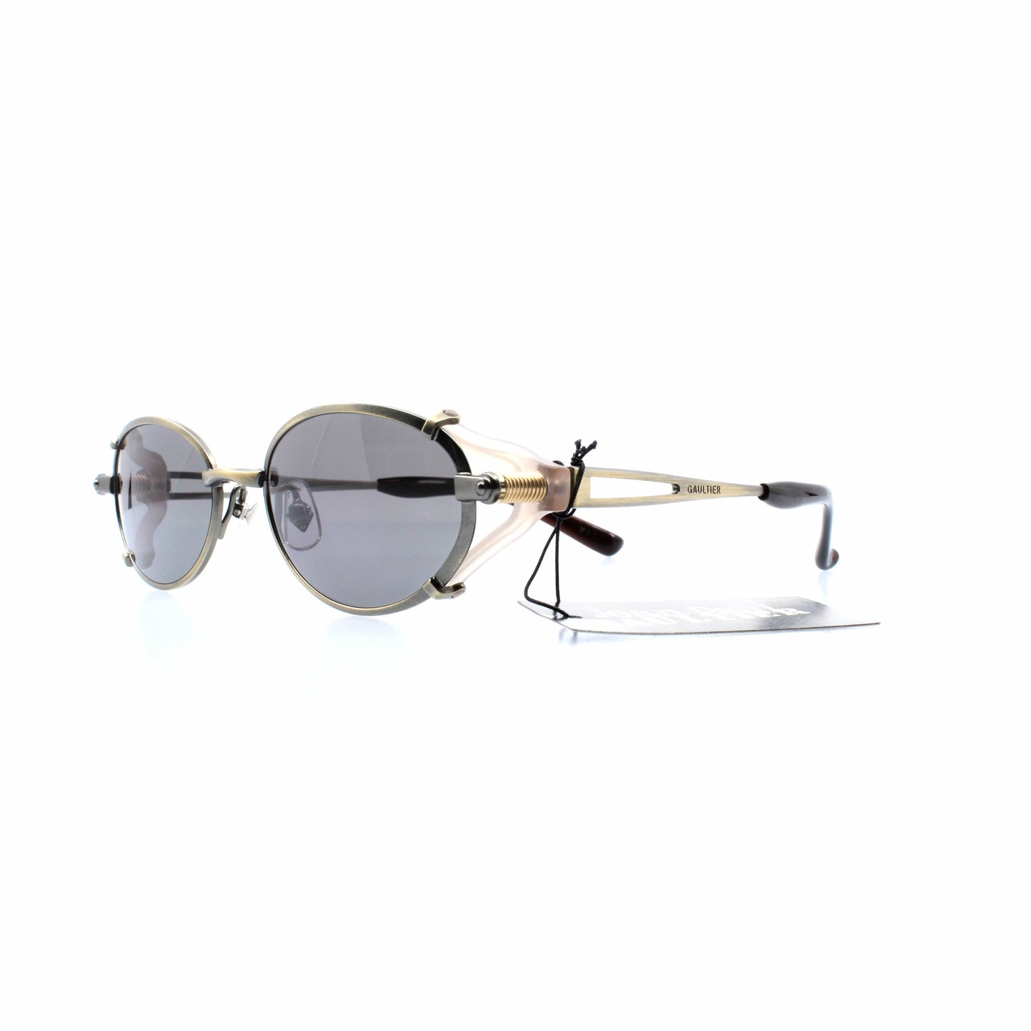 Antique Silver Vintage Jean Paul Gaultier 56-0035 Sunglasses RSTKD Vintage