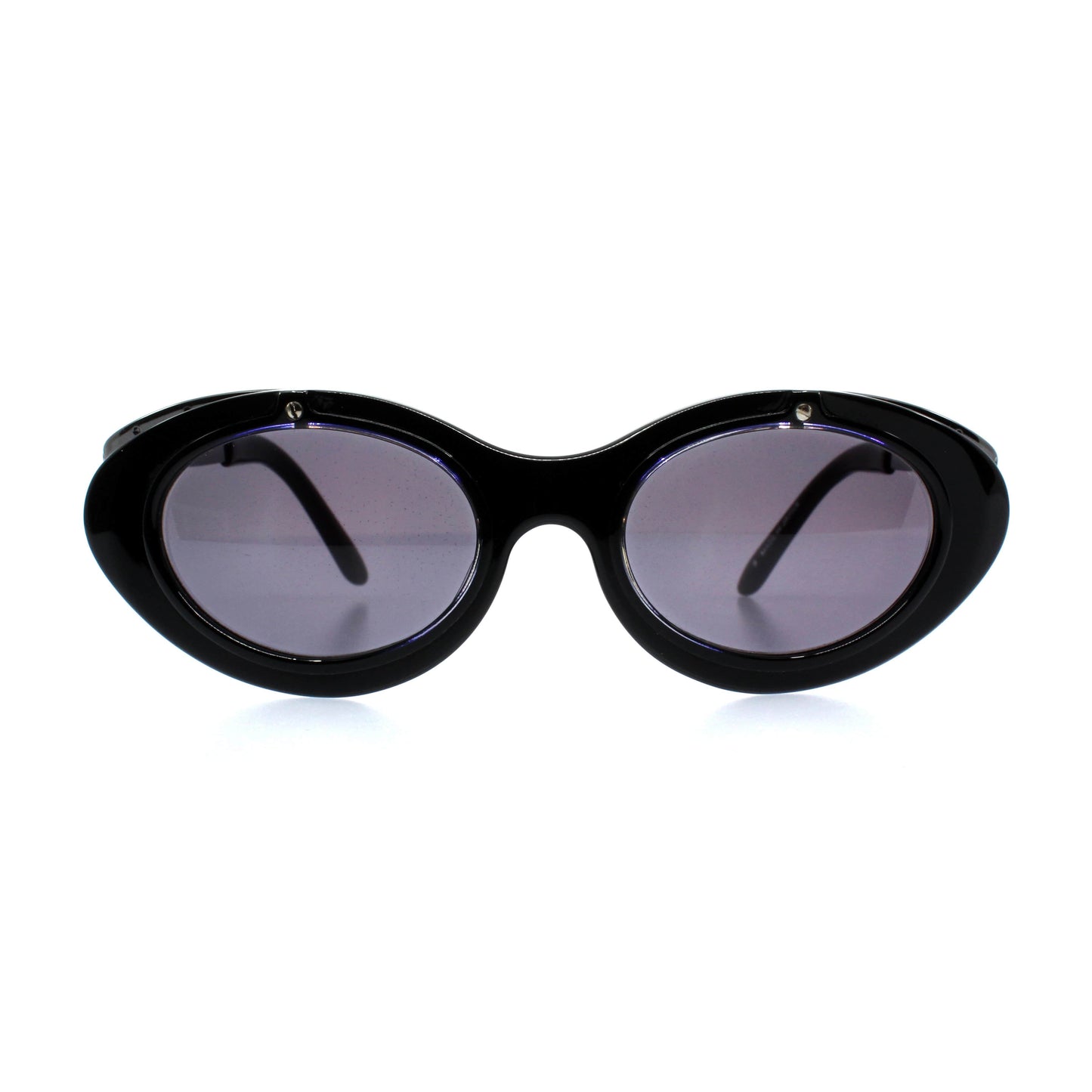 Black Vintage Jean Paul Gaultier 56-7201 Sunglasses RSTKD Vintage