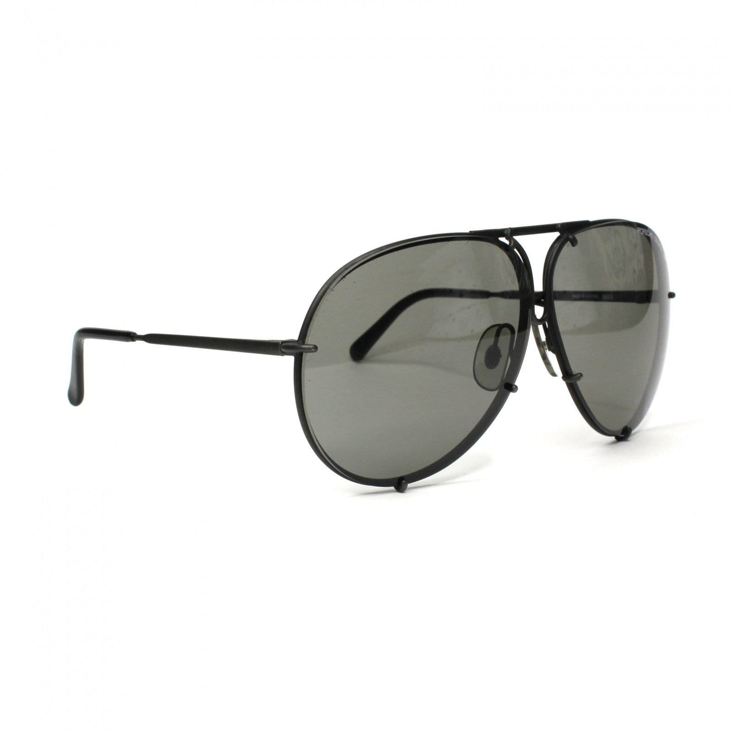 Black Vintage Porsche Sunglasses RSTKD Vintage
