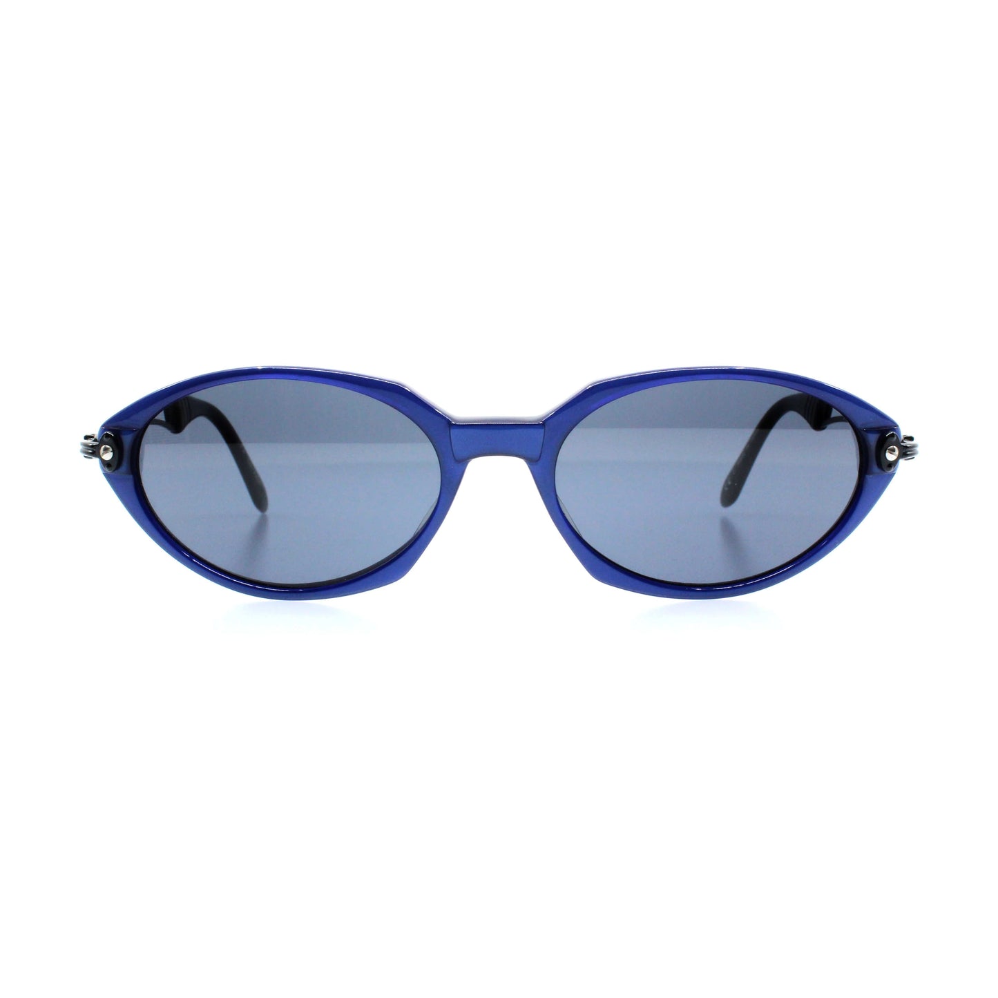 Blue Vintage Jean Paul Gaultier 58-7201 Sunglasses RSTKD Vintage