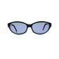 Blue Vintage Jean Paul Gaultier 58-7204 Sunglasses RSTKD Vintage