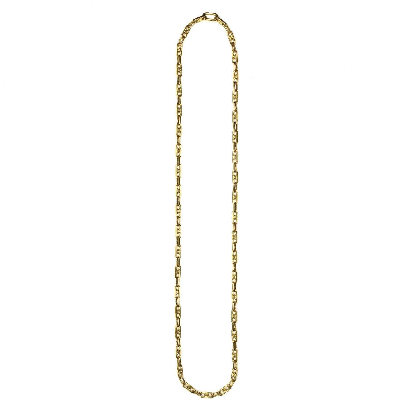 Gold Celine Bar Logo Chain RSTKD Vintage