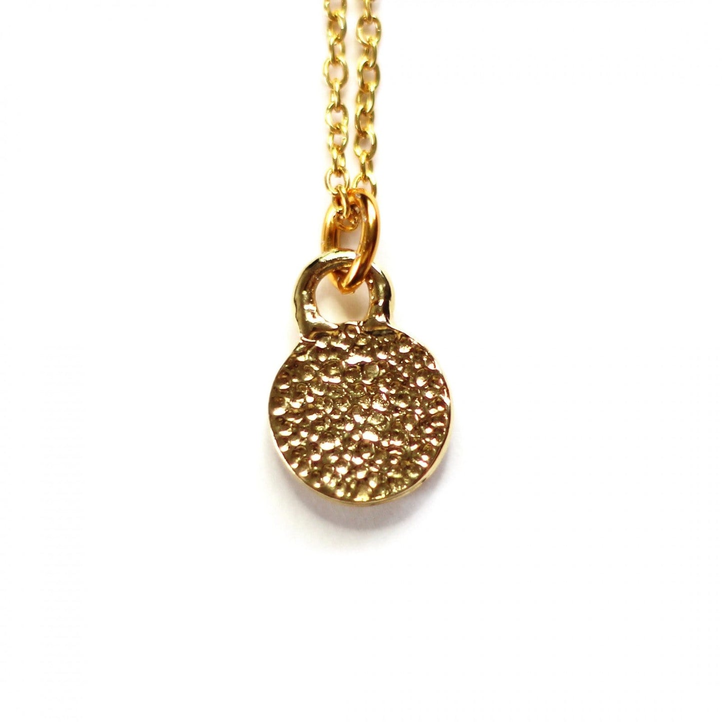 Gold Gianni Versace Small Medusa Head Coin Chain RSTKD Vintage