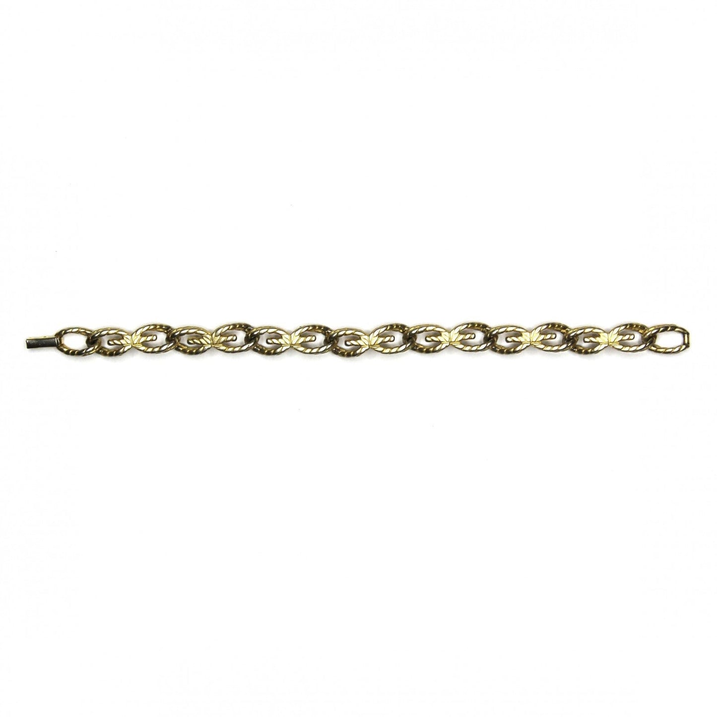 Gold Givenchy Braided G Link Bracelet RSTKD Vintage