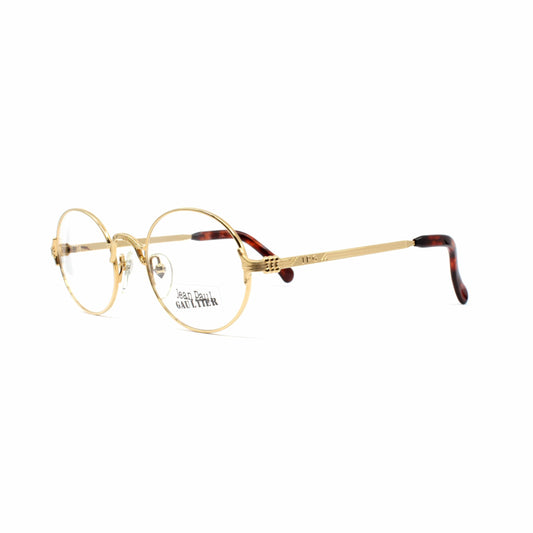 Gold Vintage Jean Paul Gaultier 55-4181 Sunglasses RSTKD Vintage