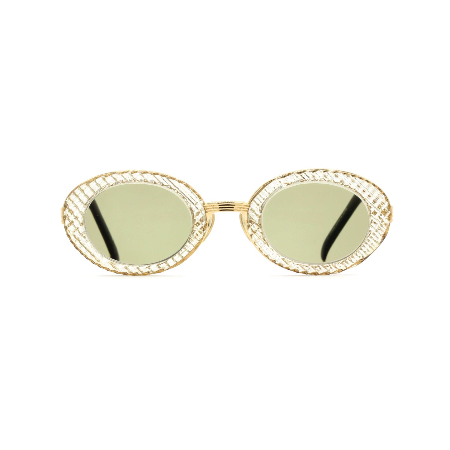 Gold Vintage Jean Paul Gaultier 56-5201 Sunglasses RSTKD Vintage