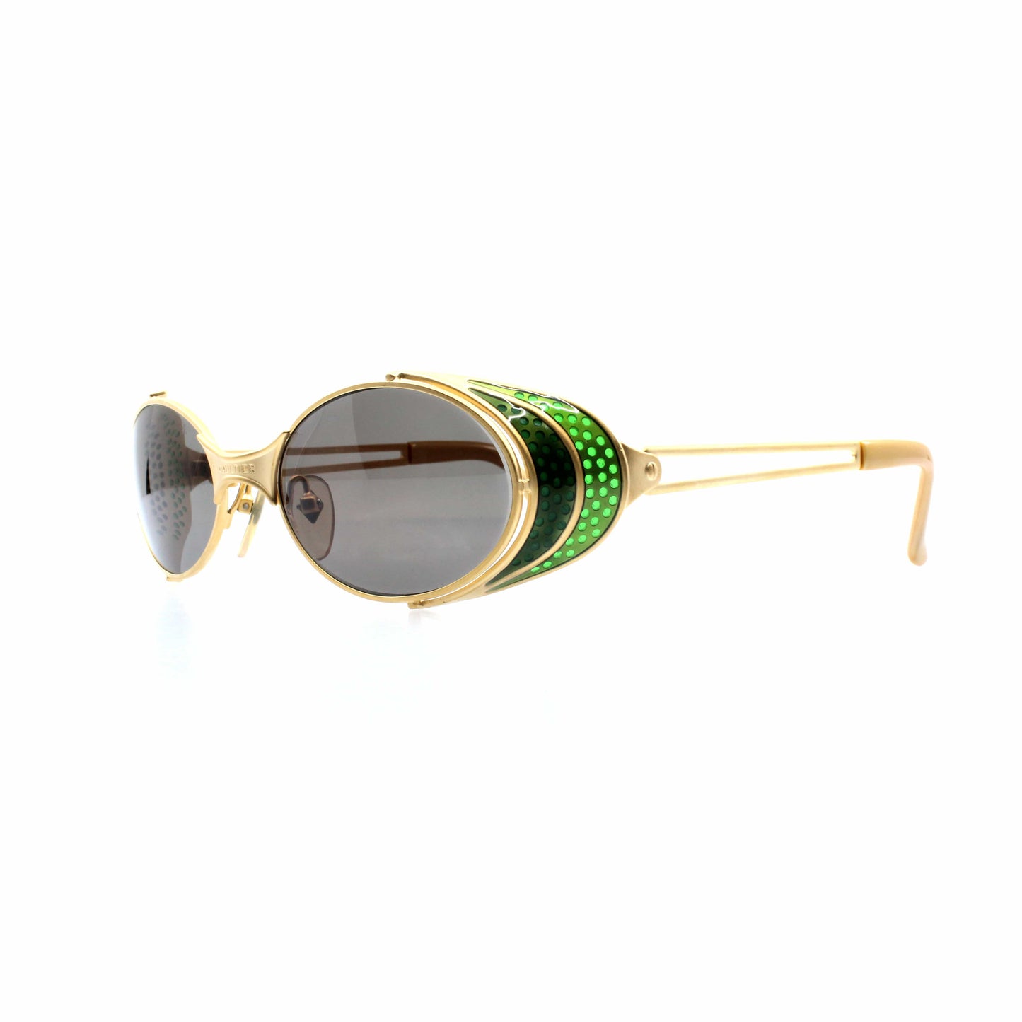 Gold Vintage Jean Paul Gaultier 56-7109 Sunglasses RSTKD Vintage