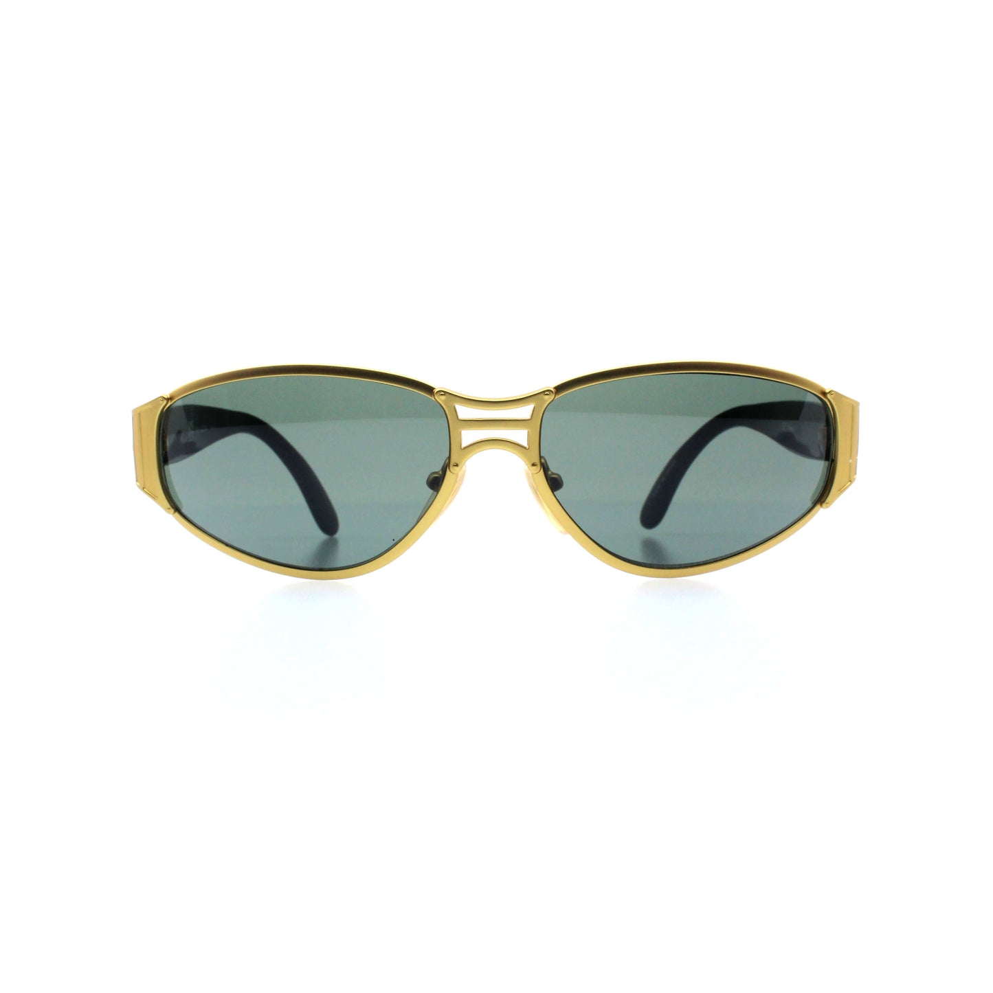 Gold Vintage Jean Paul Gaultier 58-6204 Sunglasses RSTKD Vintage