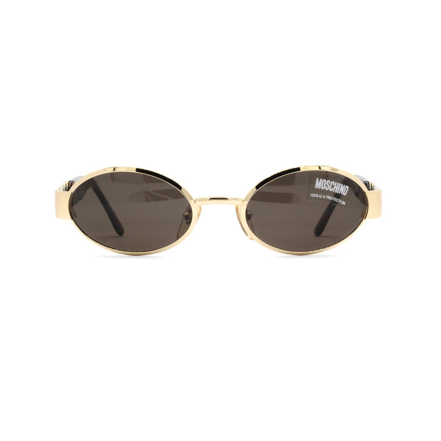 Gold Vintage Moschino M 3029-S Sunglasses RSTKD Vintage