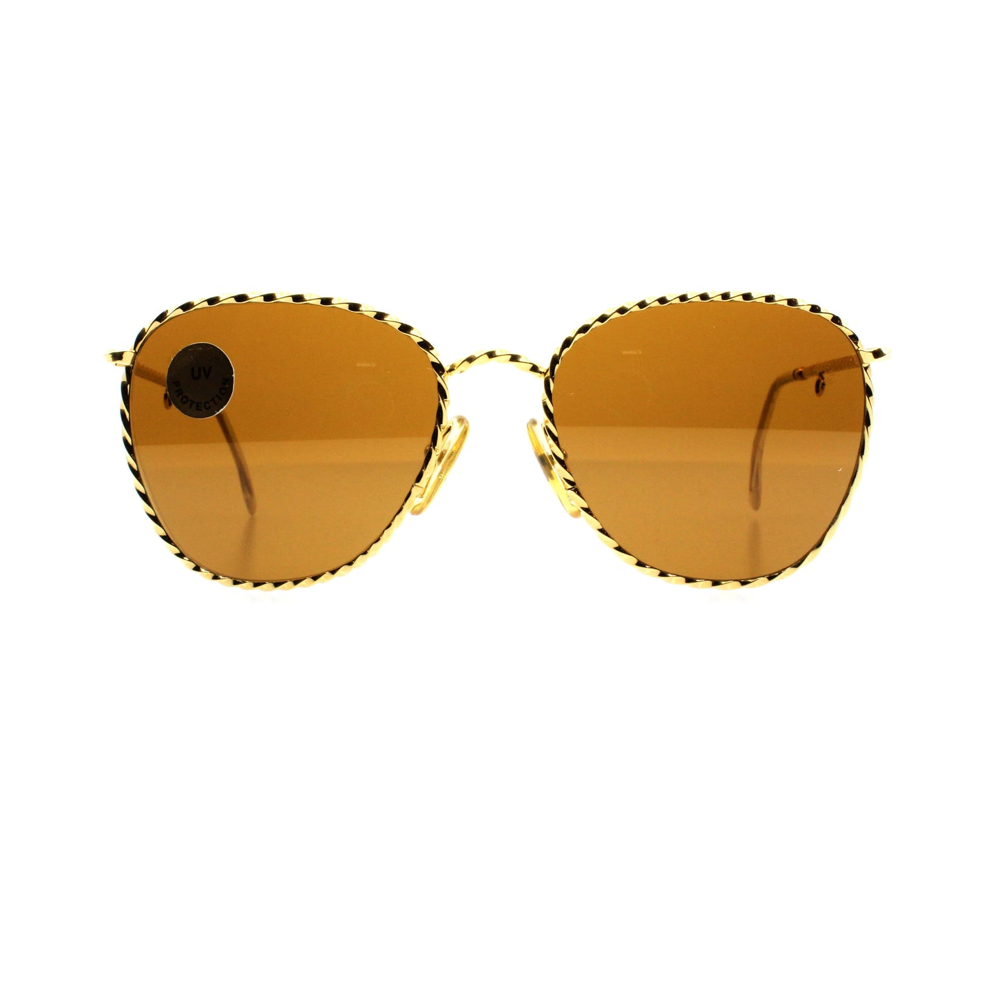 Gold Vintage Moschino M256 Sunglasses RSTKD Vintage