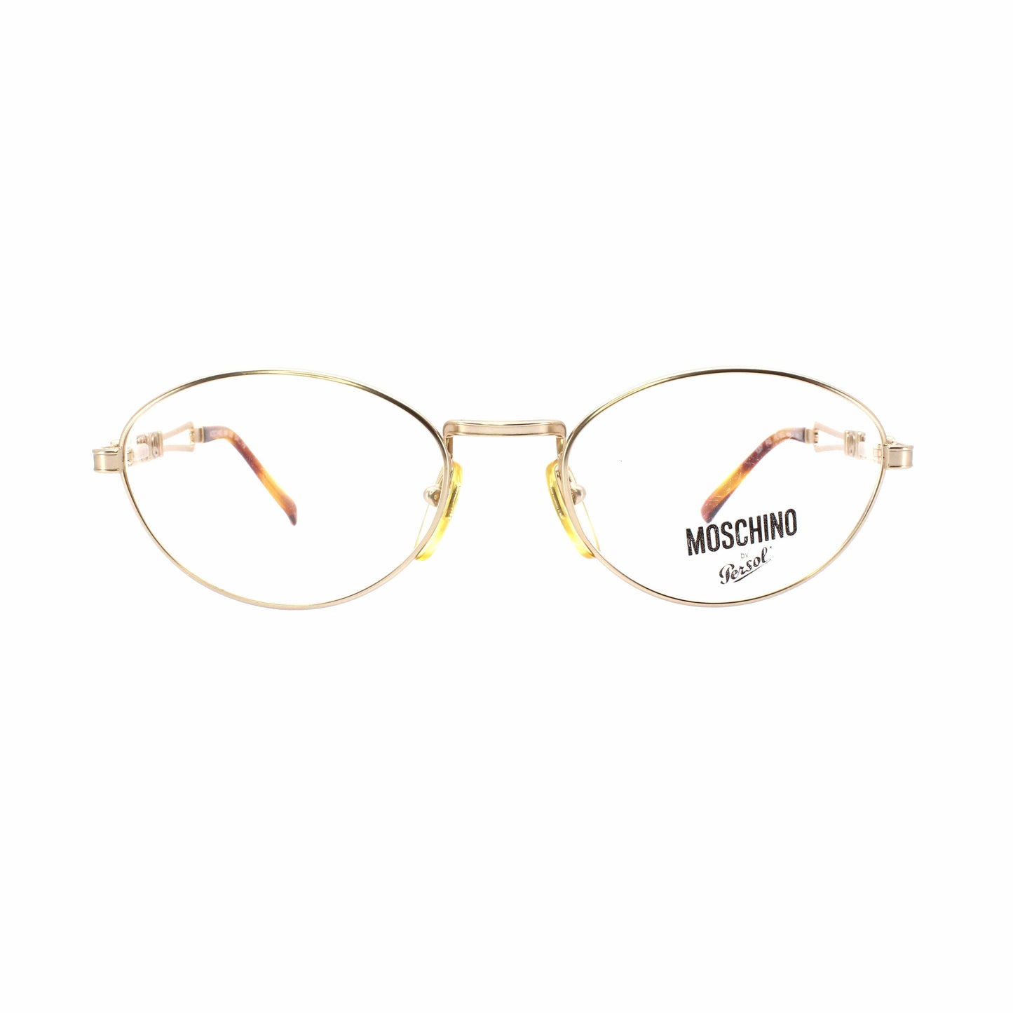 Gold Vintage Moschino MM 125 Glasses RSTKD Vintage