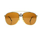 Gold Vintage Moschino MM505 Sunglasses RSTKD Vintage