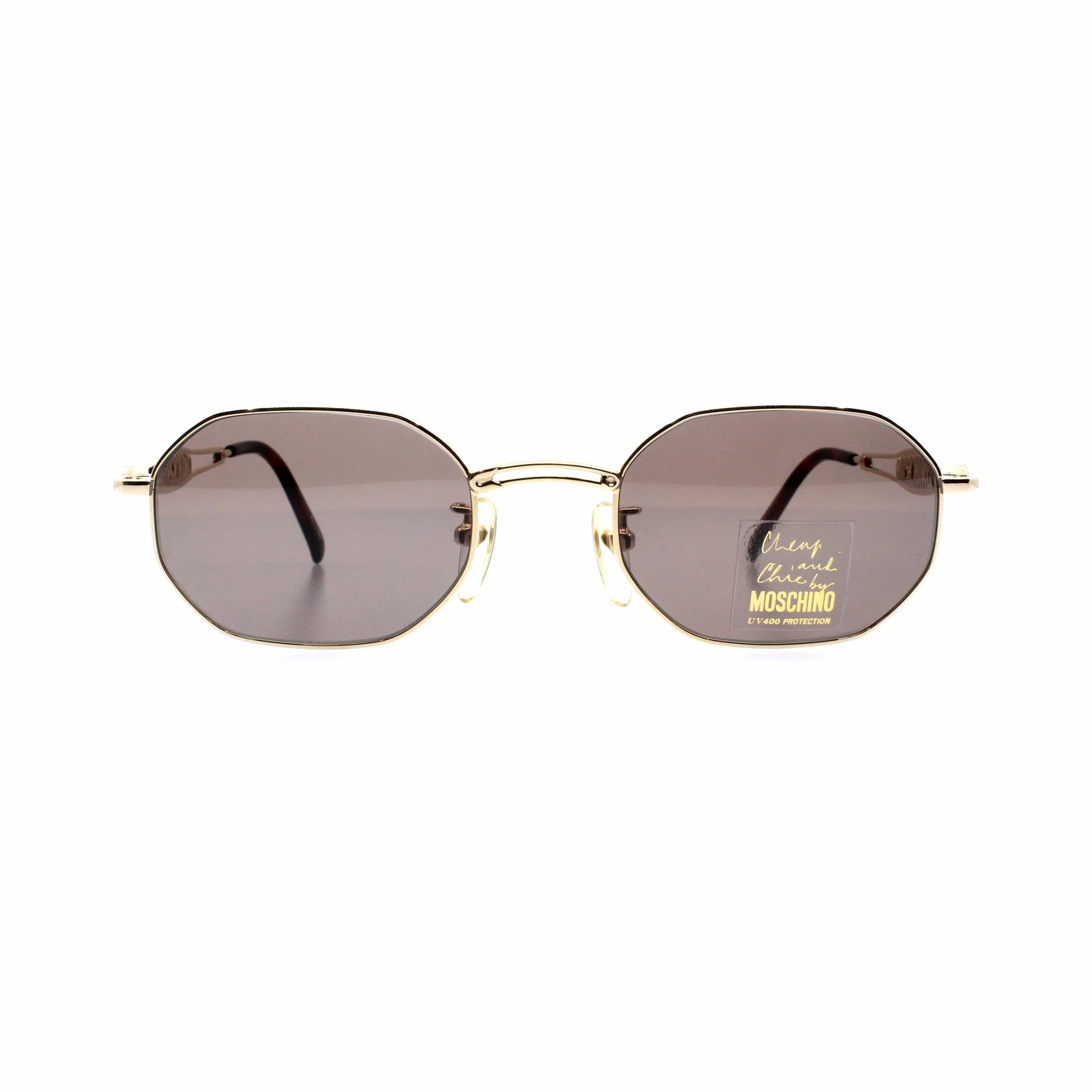 Gold Vintage Moschino MO 5790 Sunglasses RSTKD Vintage