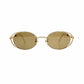 Gold Vintage Moschino MO5793 Sunglasses RSTKD Vintage