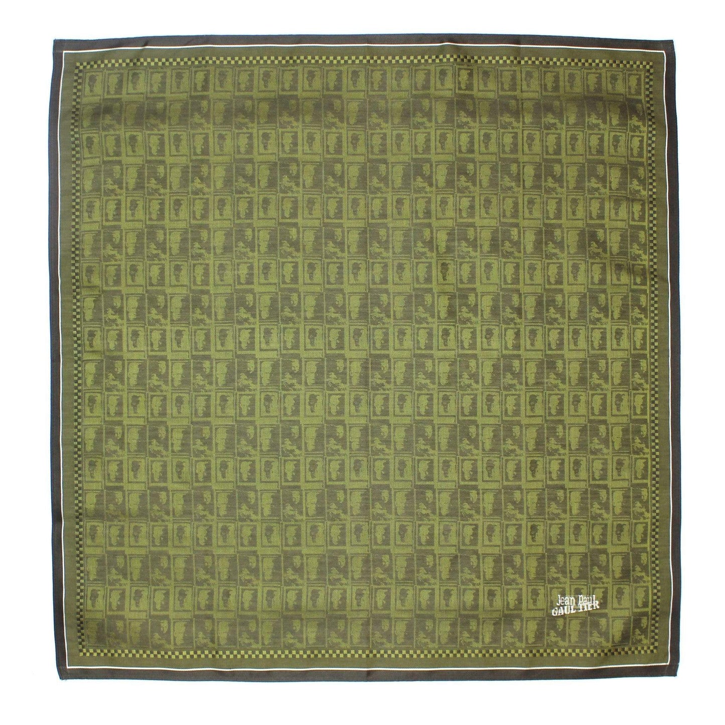 Green Vintage Jean Paul Gaultier Scarf RSTKD Vintage