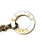 Heavy Gold Celine Paris Toggle Clasp Logo Bracelet RSTKD Vintage