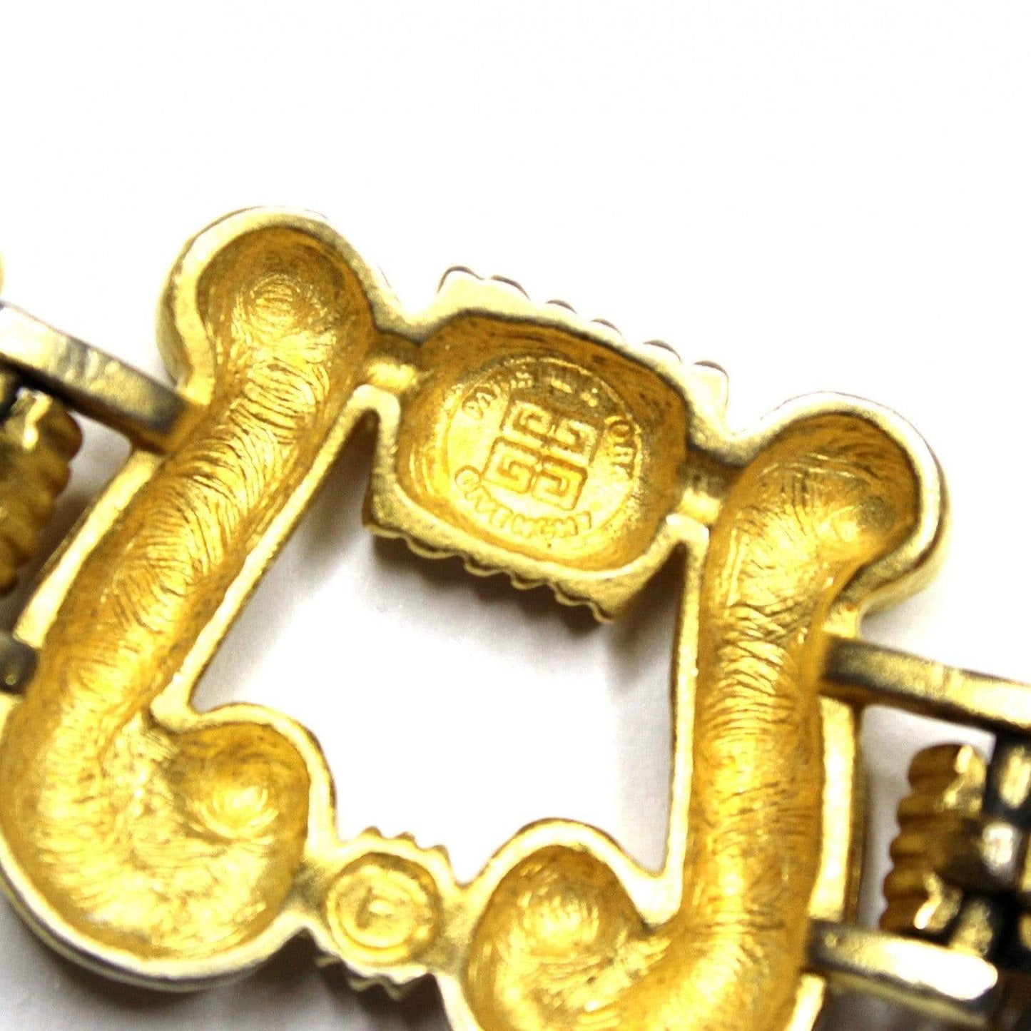 Heavy Gold Givenchy Bracelet RSTKD Vintage