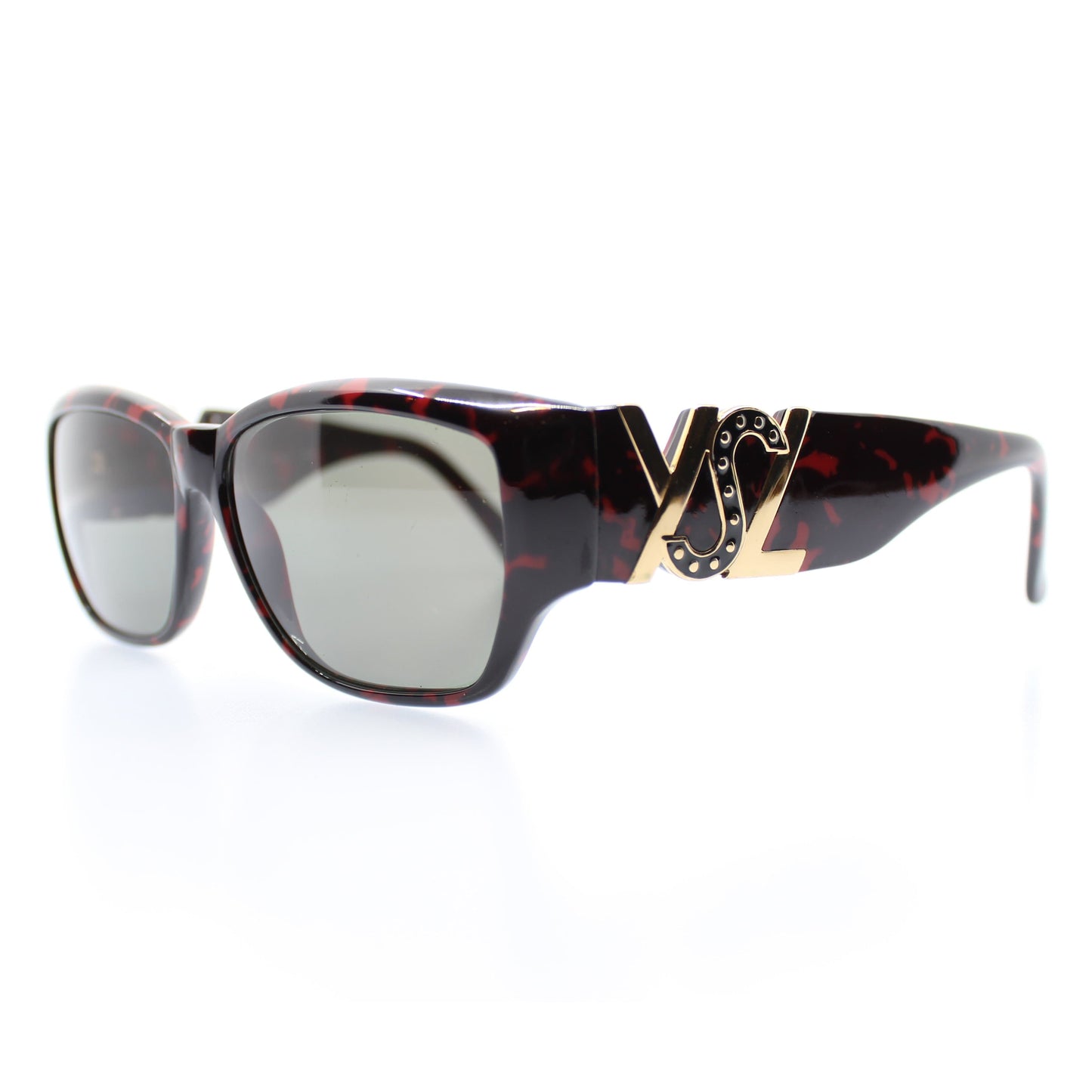 Red Vintage Yves Saint Laurent 31-5505 Sunglasses RSTKD Vintage