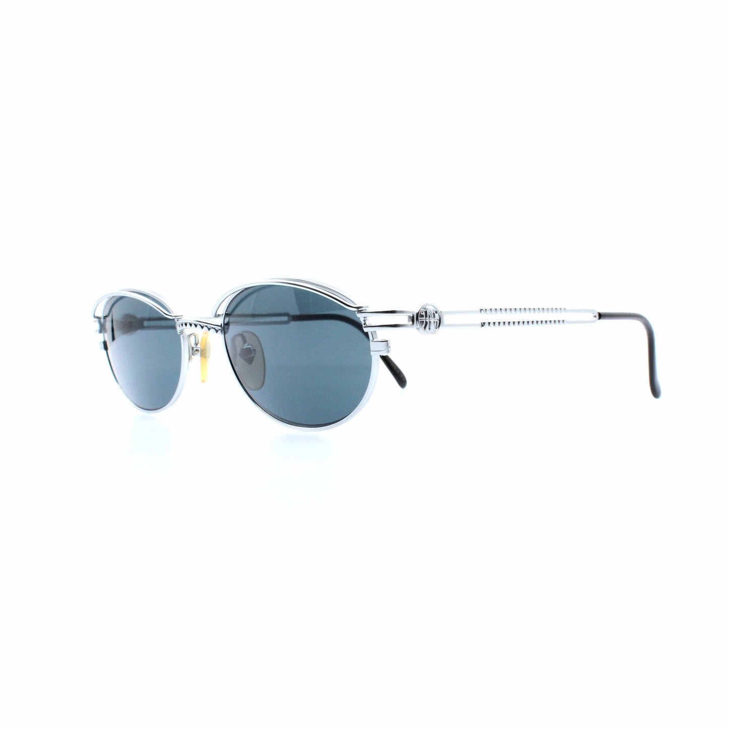 Silver Vintage Jean Paul Gaultier 58-6104 Sunglasses RSTKD Vintage