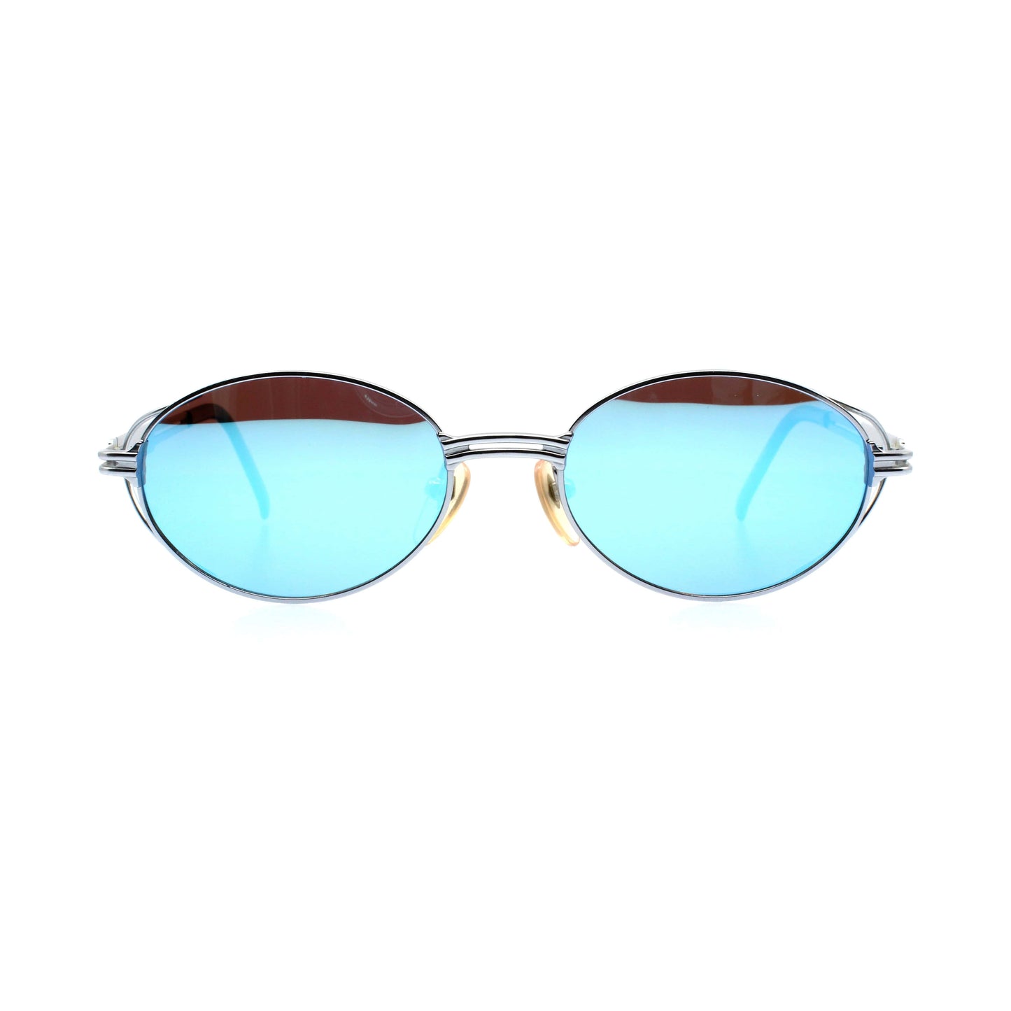 Silver Vintage Jean Paul Gaultier 58-6106 Sunglasses RSTKD Vintage