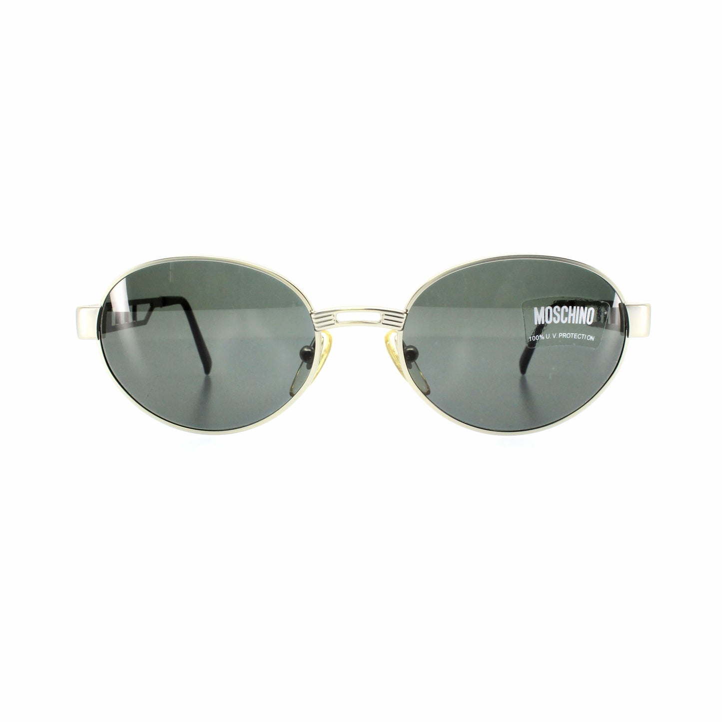 Silver Vintage Moschino MM3006-S Sunglasses RSTKD Vintage