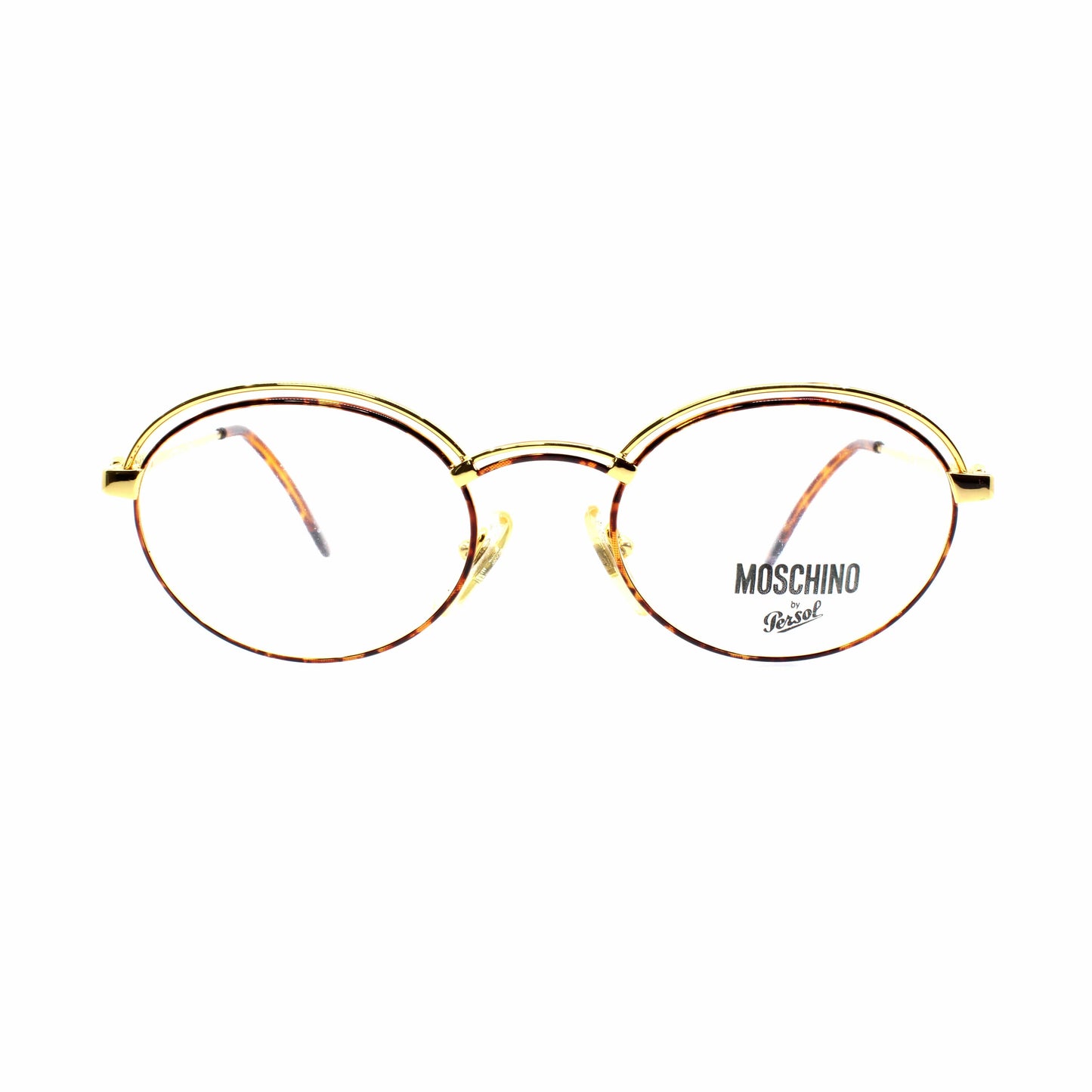 Tortoise Vintage Moschino M44 Glasses RSTKD Vintage