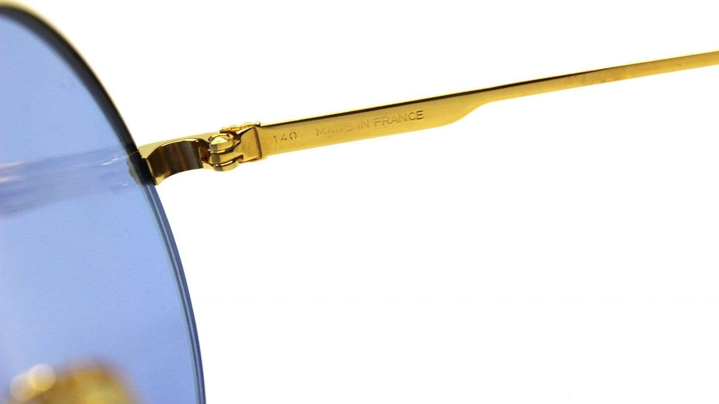 Vintage Cartier Mayfair Gold Sunglasses RSTKD Vintage