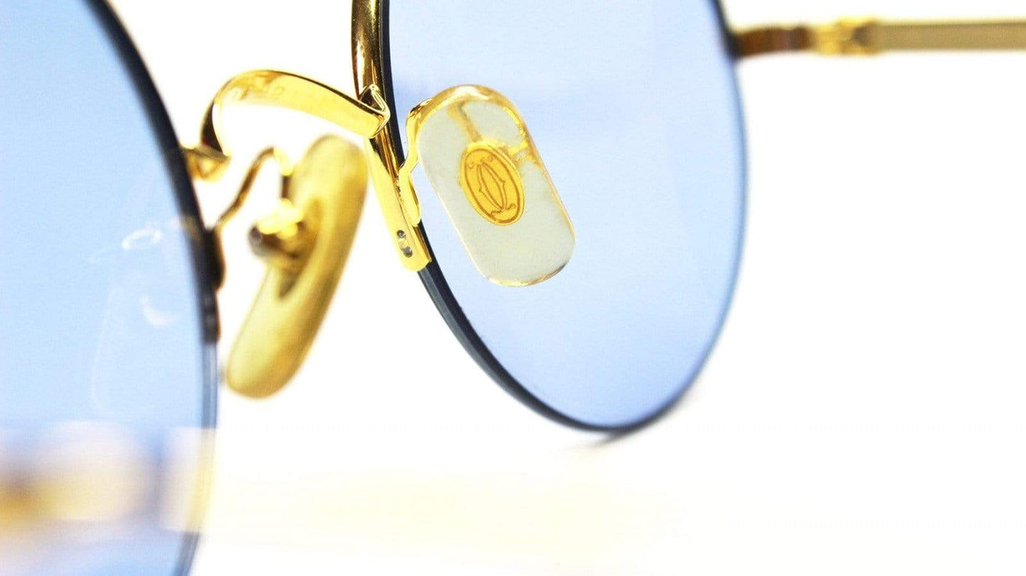Vintage Cartier Mayfair Gold Sunglasses RSTKD Vintage