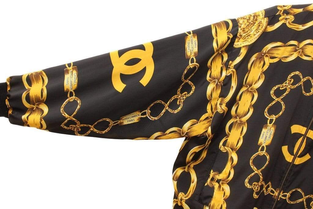 Vintage Chanel Bomber Jacket RSTKD Vintage