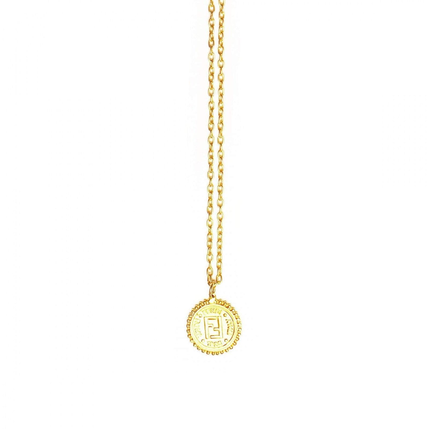 Vintage Fendi Coin Pendent Chain RSTKD Vintage