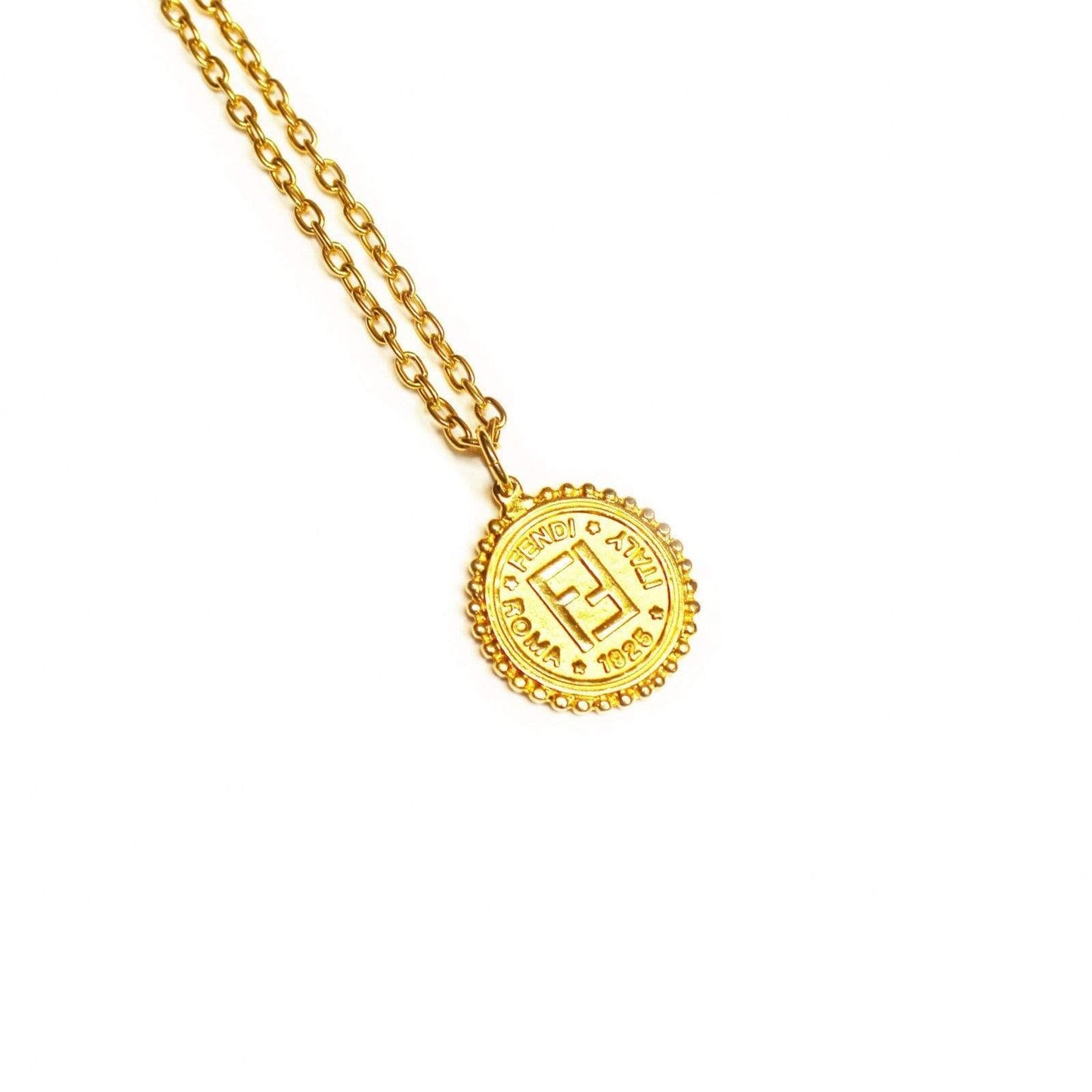 Vintage Fendi Coin Pendent Chain RSTKD Vintage