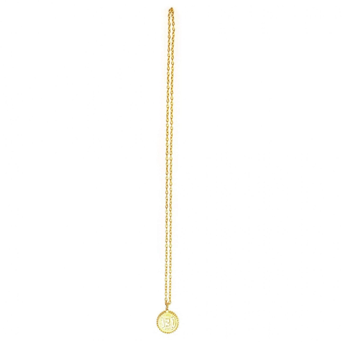 Vintage Fendi Coin Pendent Chain RSTKD Vintage