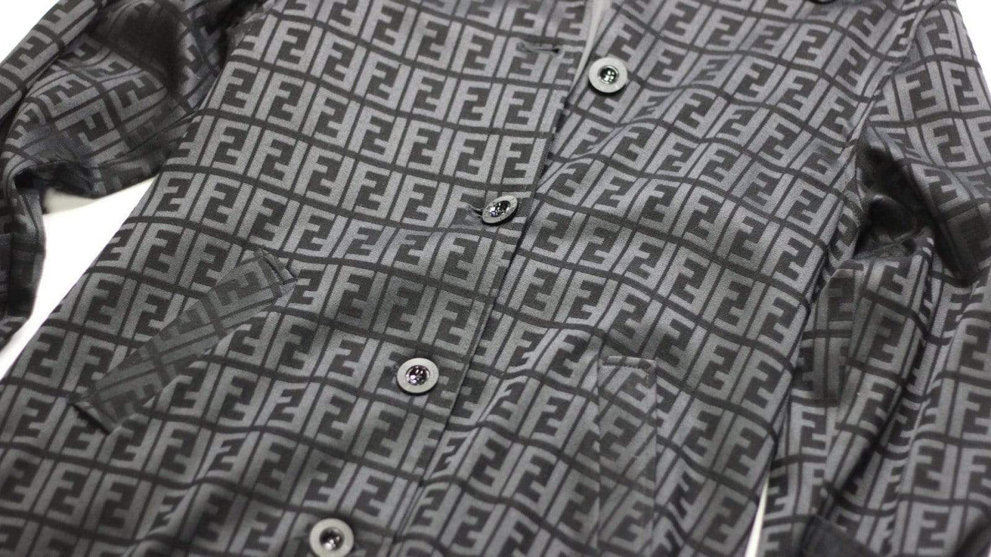 Vintage Fendi Print Trench Coat RSTKD Vintage