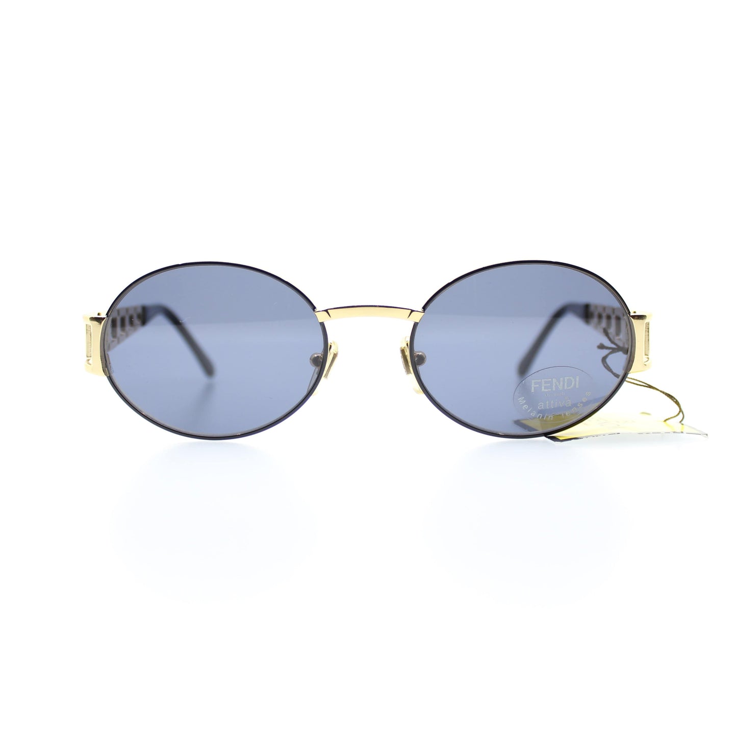 Vintage Fendi SL 7098 53 201 Sunglasses RSTKD Vintage