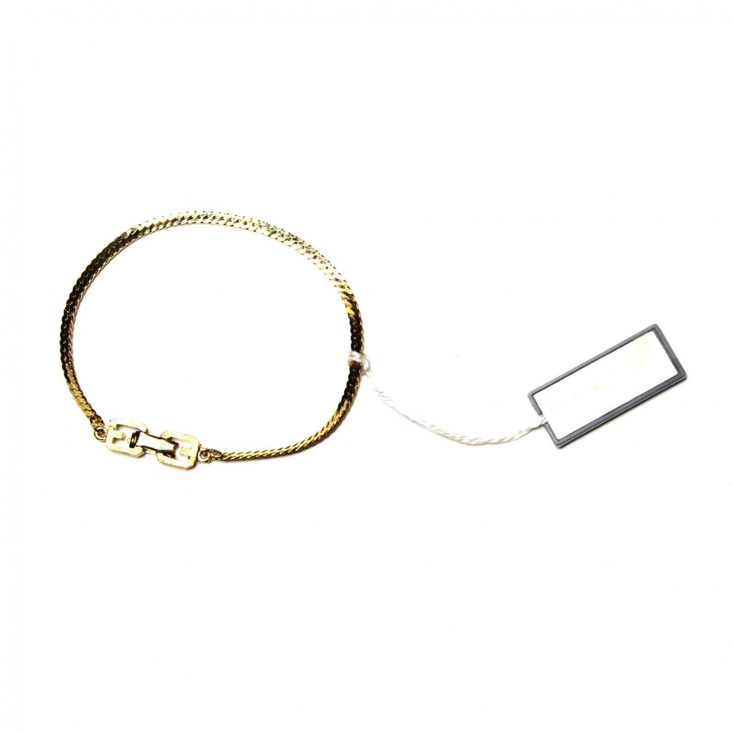 Vintage Givenchy Herringbone Chain Bracelet RSTKD Vintage