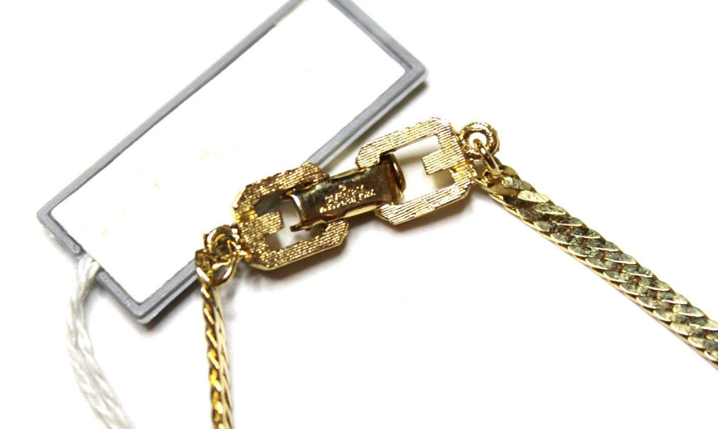 Vintage Givenchy Herringbone Chain Bracelet RSTKD Vintage