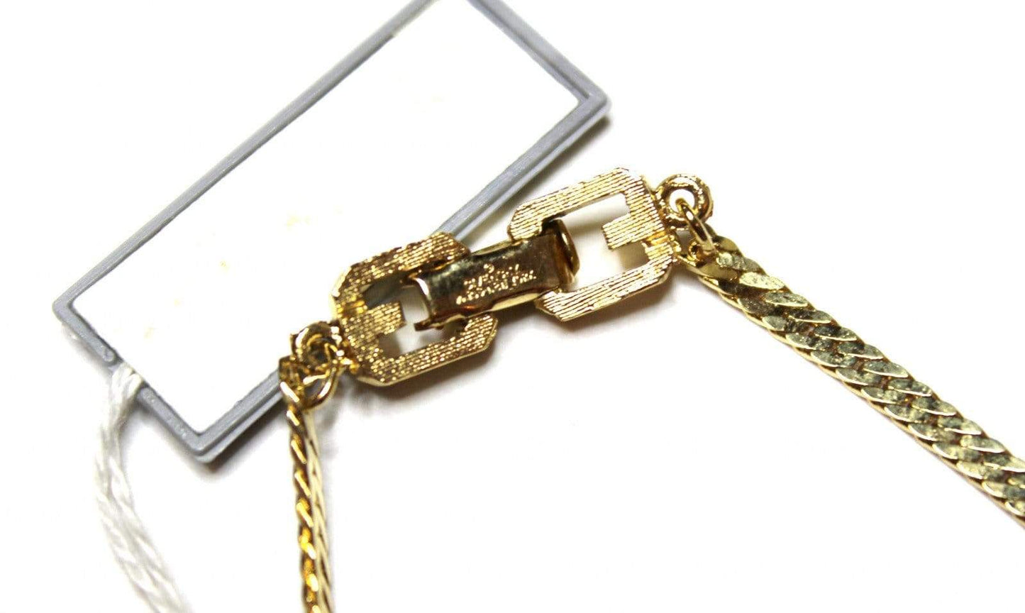 Vintage Givenchy Herringbone Chain Bracelet RSTKD Vintage