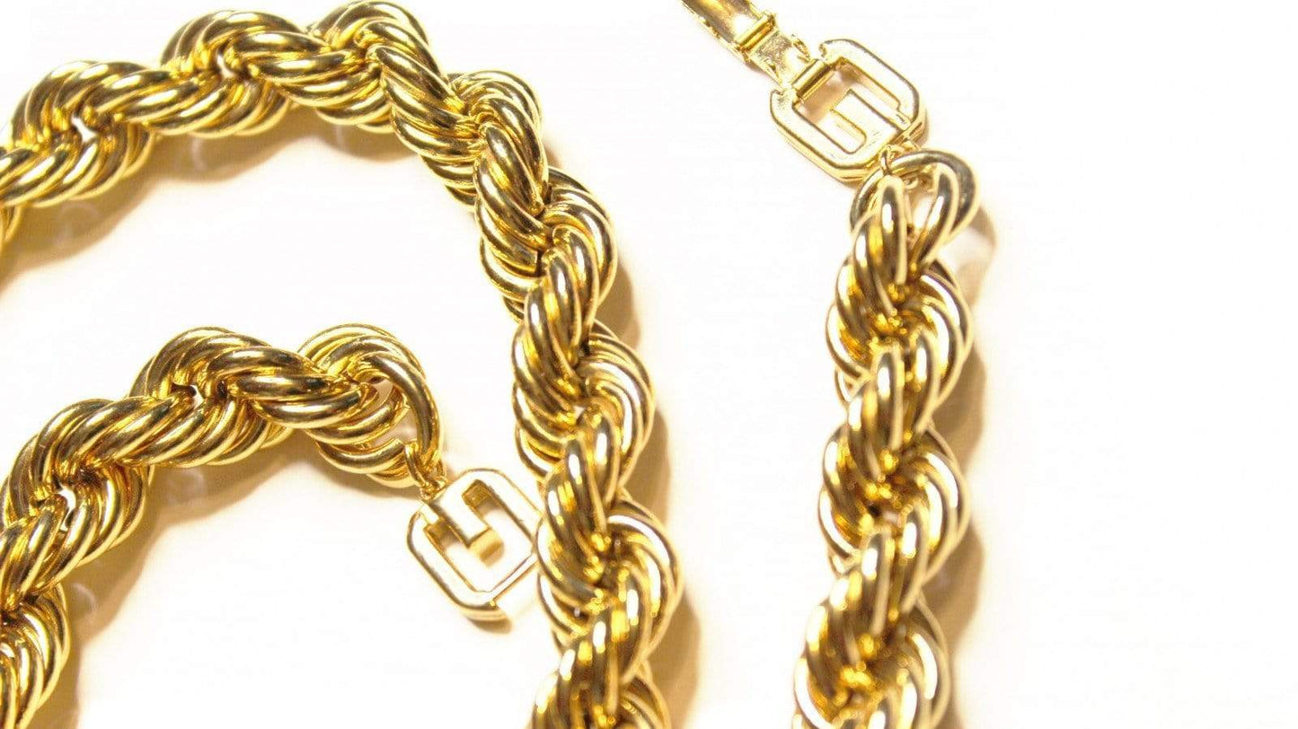 Vintage Givenchy Rope Chain RSTKD Vintage