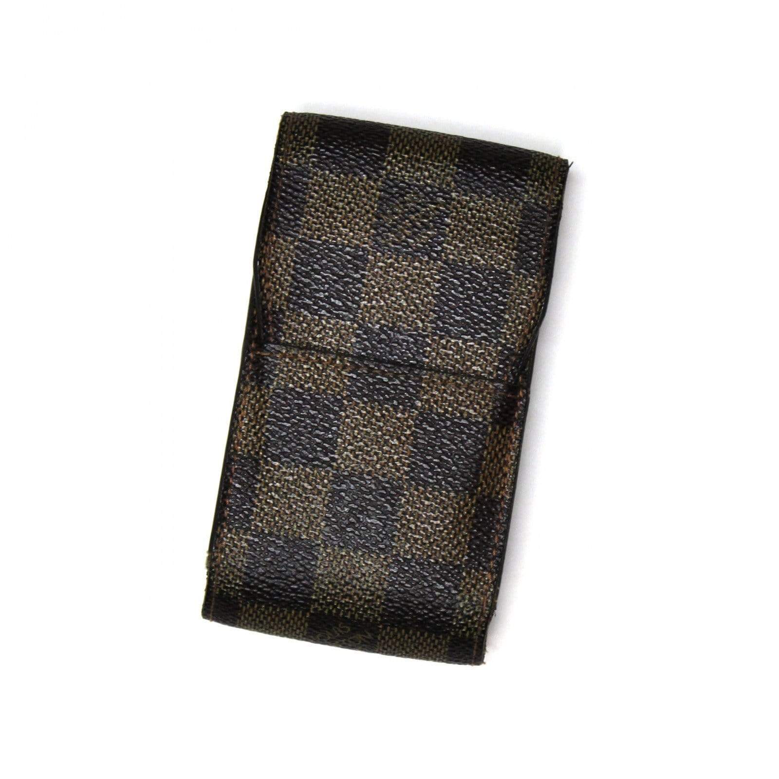 Louis Vuitton Cigarette case Damier Brown Woman unisex Authentic Used T6437