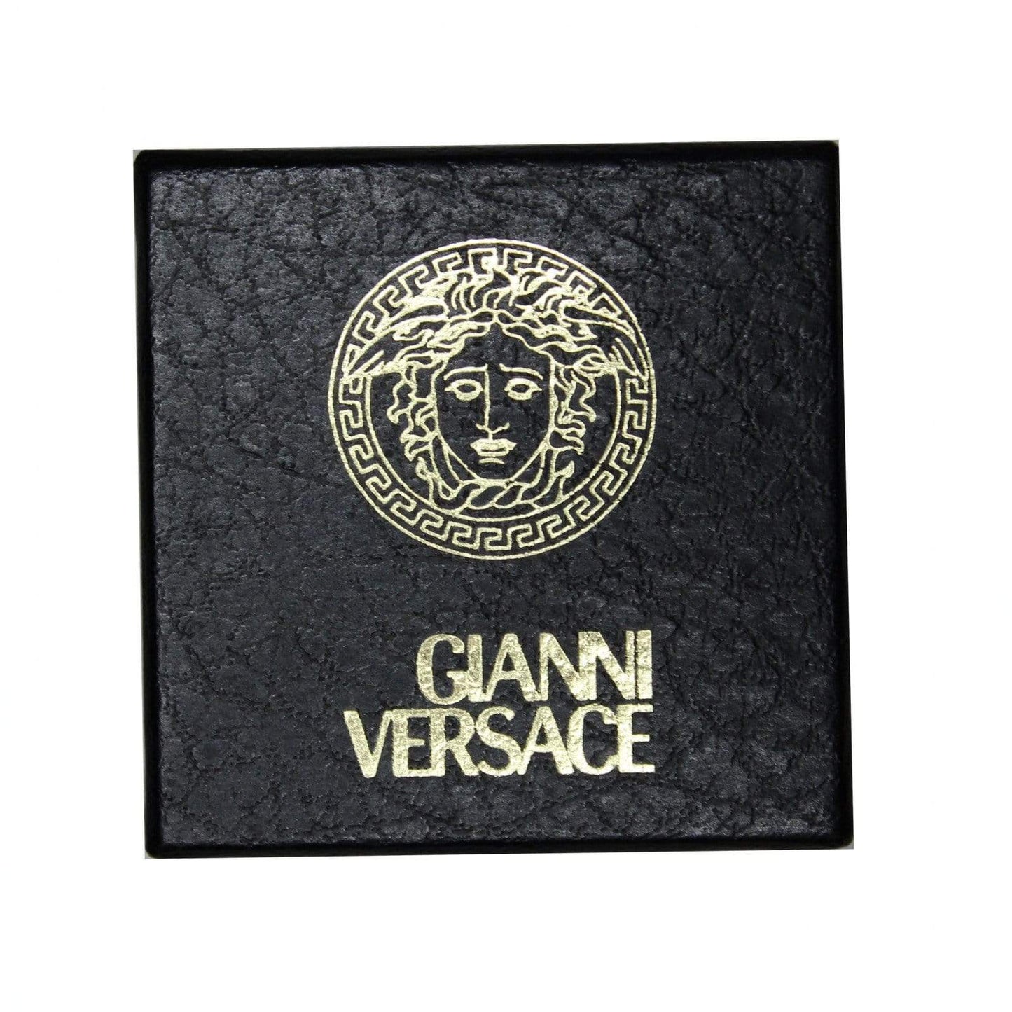 Vintage Silver/ Gold Quilted Gianni Versace Medusa Head Pinky Ring RSTKD Vintage