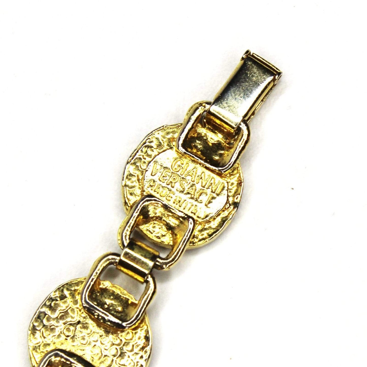 Vintage Versace Medusa Head Coin Bracelet RSTKD Vintage
