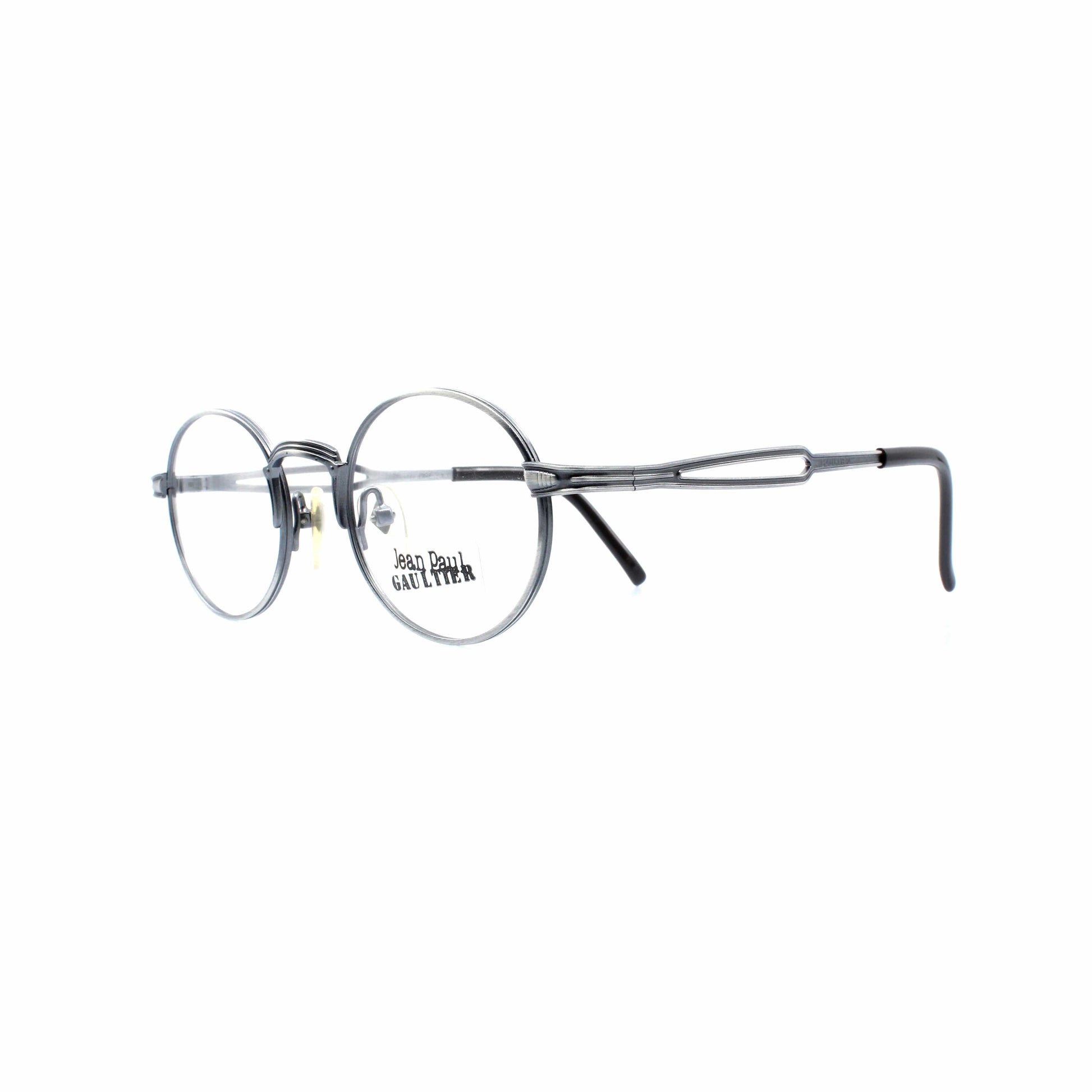 Antique Silver Vintage Jean Paul Gaultier 55-7107 Sunglasses RSTKD Vintage