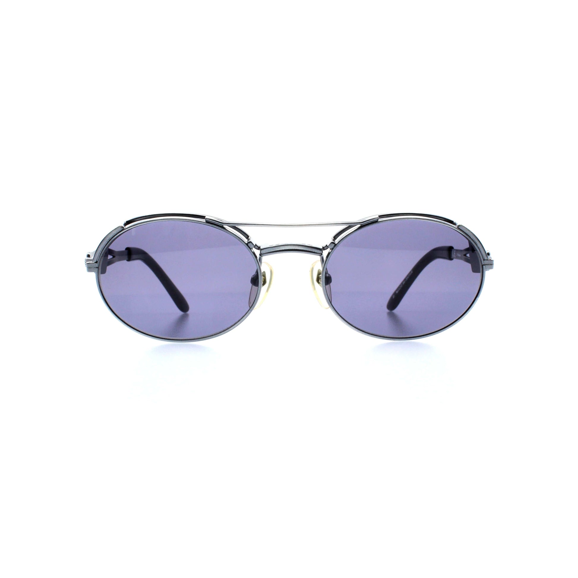 Antique Silver Vintage Jean Paul Gaultier 56-7107 Sunglasses RSTKD Vintage