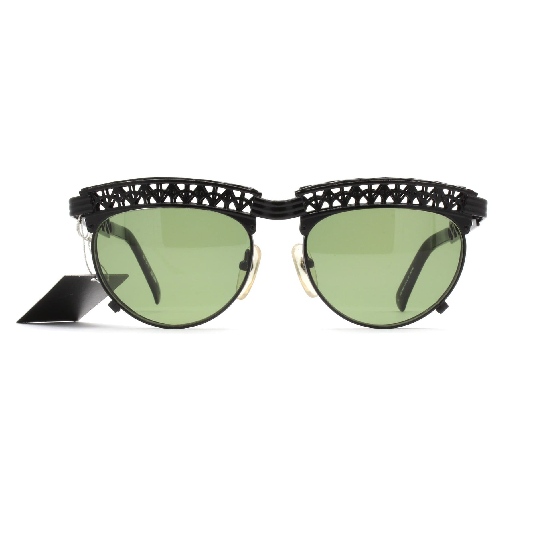 Black Vintage Jean Paul Gaultier 56-0171 Sunglasses RSTKD Vintage