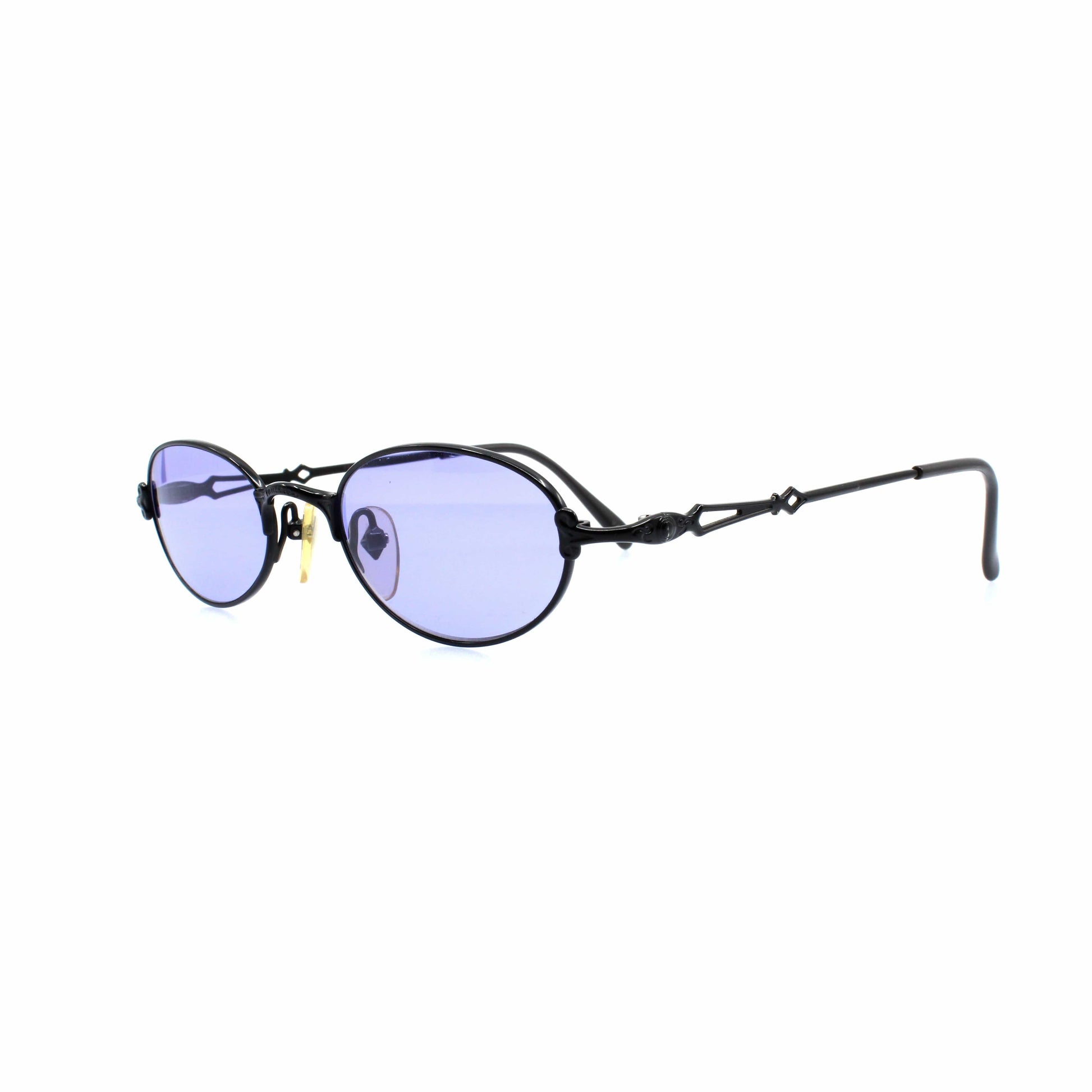 Black Vintage Jean Paul Gaultier 56-8108 Sunglasses RSTKD Vintage