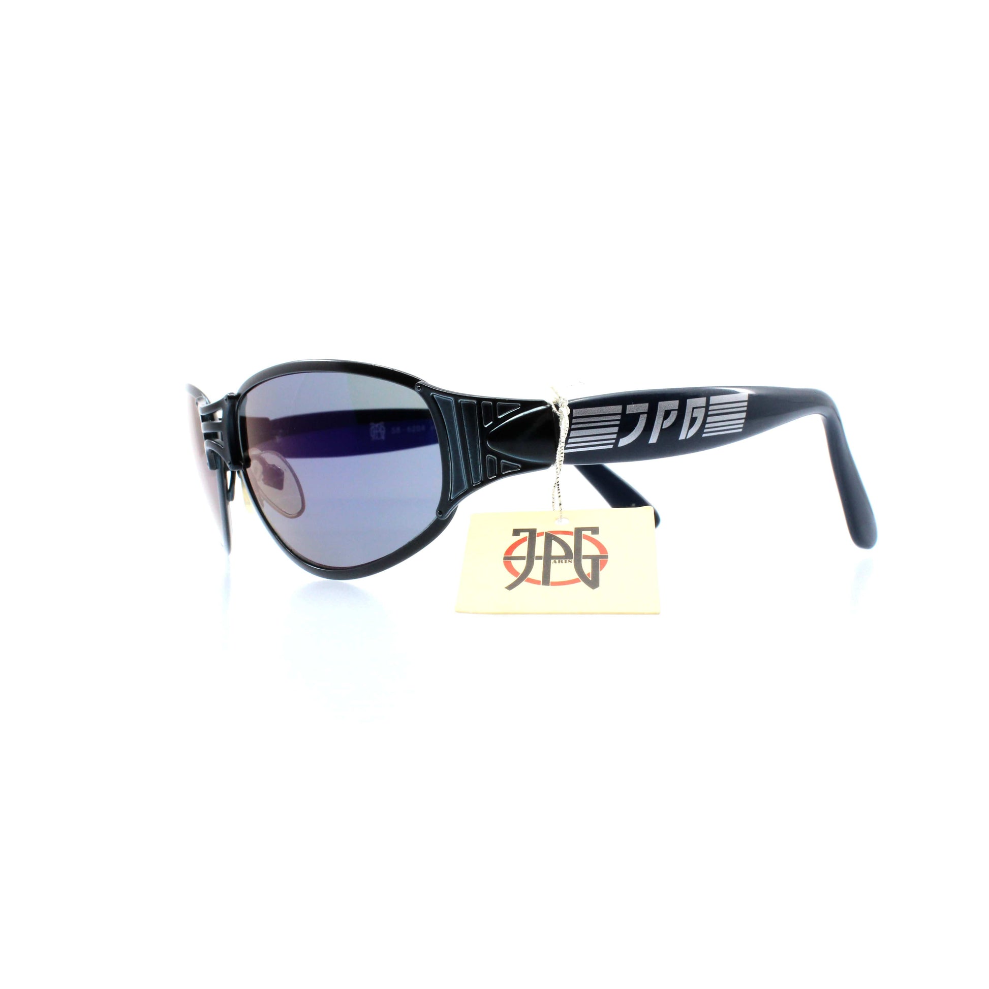 Black Vintage Jean Paul Gaultier 58-6204 Sunglasses RSTKD Vintage