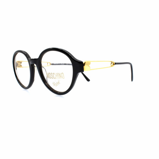 Black Vintage Moschino M06 Glasses RSTKD Vintage