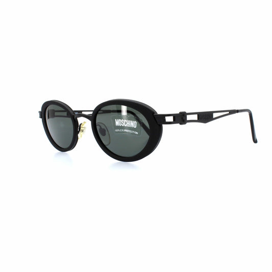 Black Vintage Moschino MM3020-S Sunglasses RSTKD Vintage