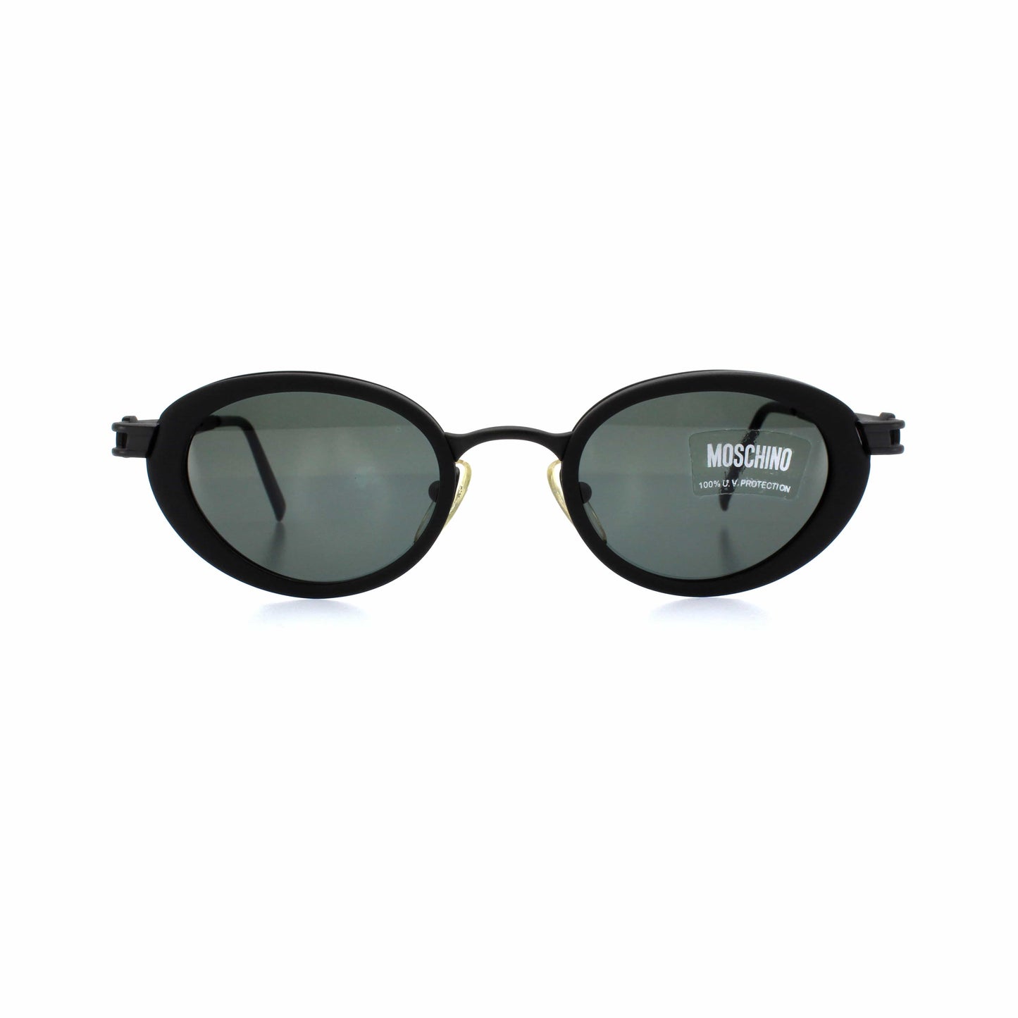Black Vintage Moschino MM3020-S Sunglasses RSTKD Vintage