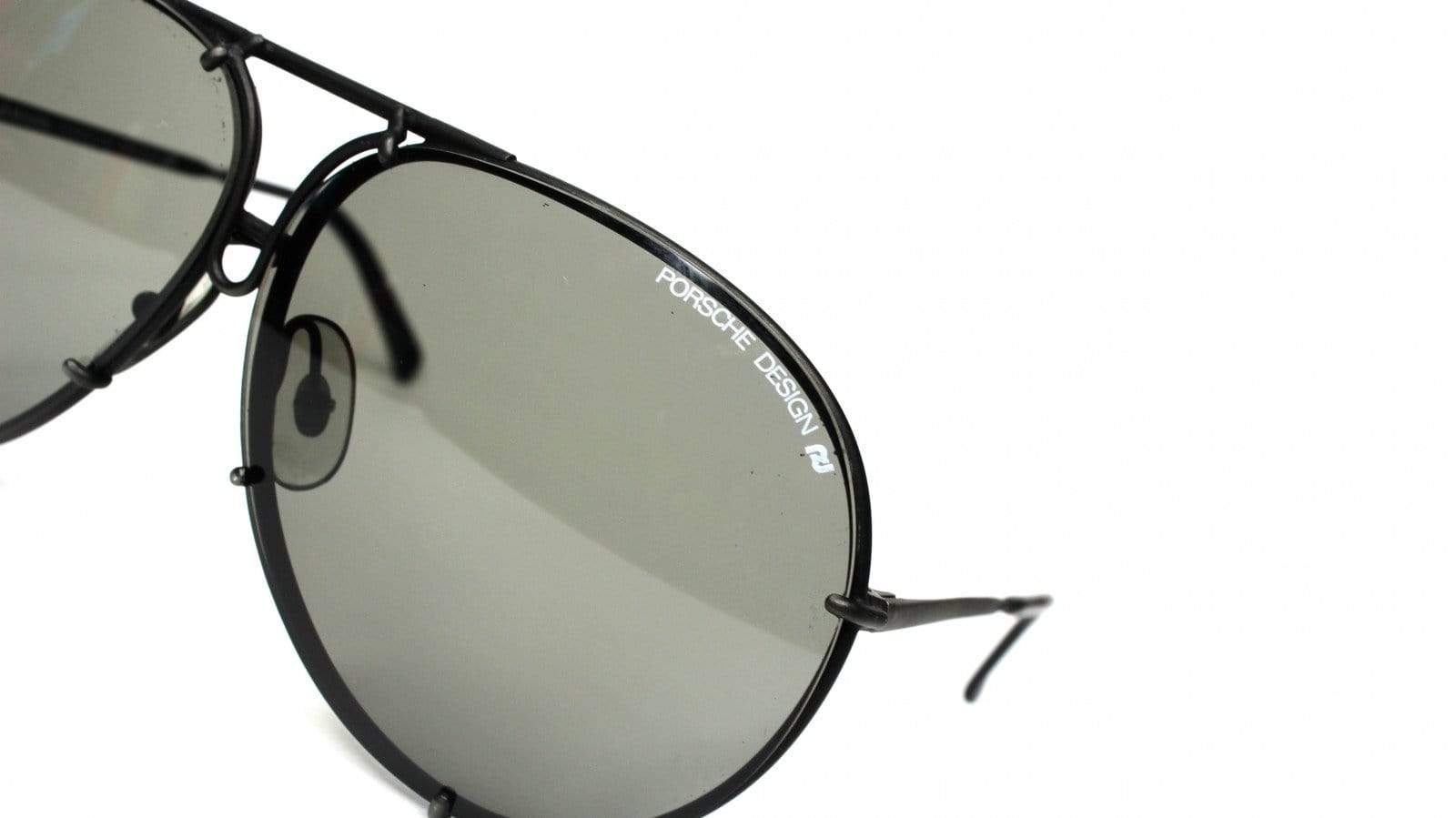 Black Vintage Porsche Sunglasses RSTKD Vintage